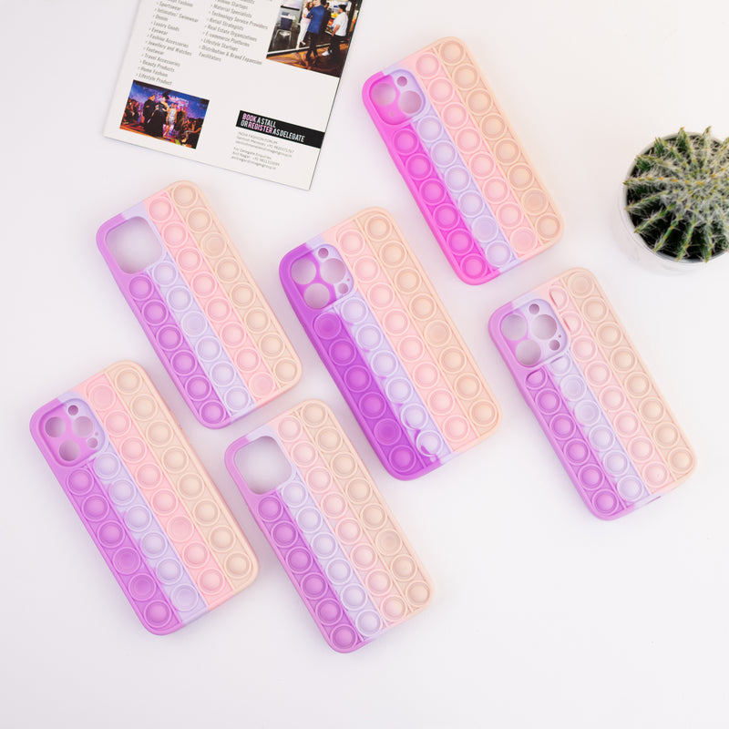 Apple iPhone Cute Pop It Premium Soft Silicone Case Mobile Phone Cases June Trading   
