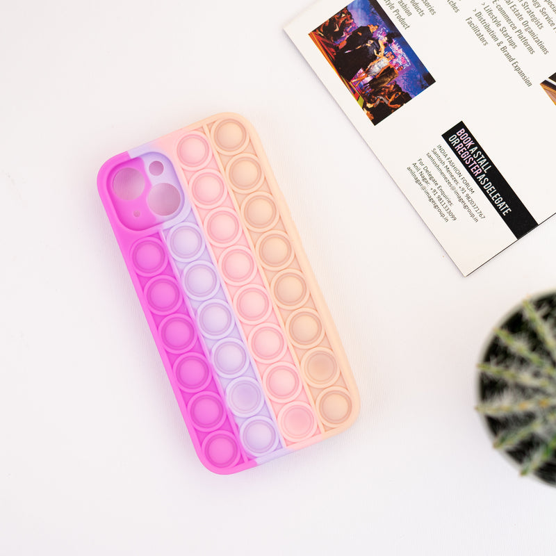 Apple iPhone Cute Pop It Premium Soft Silicone Case Mobile Phone Cases June Trading   