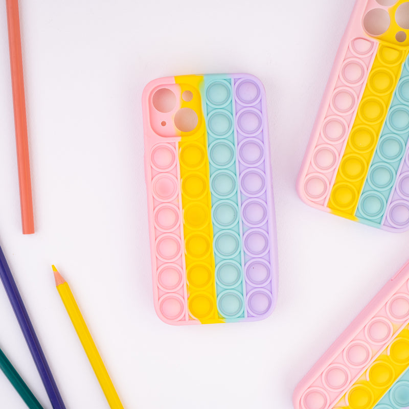 Apple iPhone Playful Pop It Premium Soft Silicone Case Mobile Phone Cases June Trading iPhone 13  