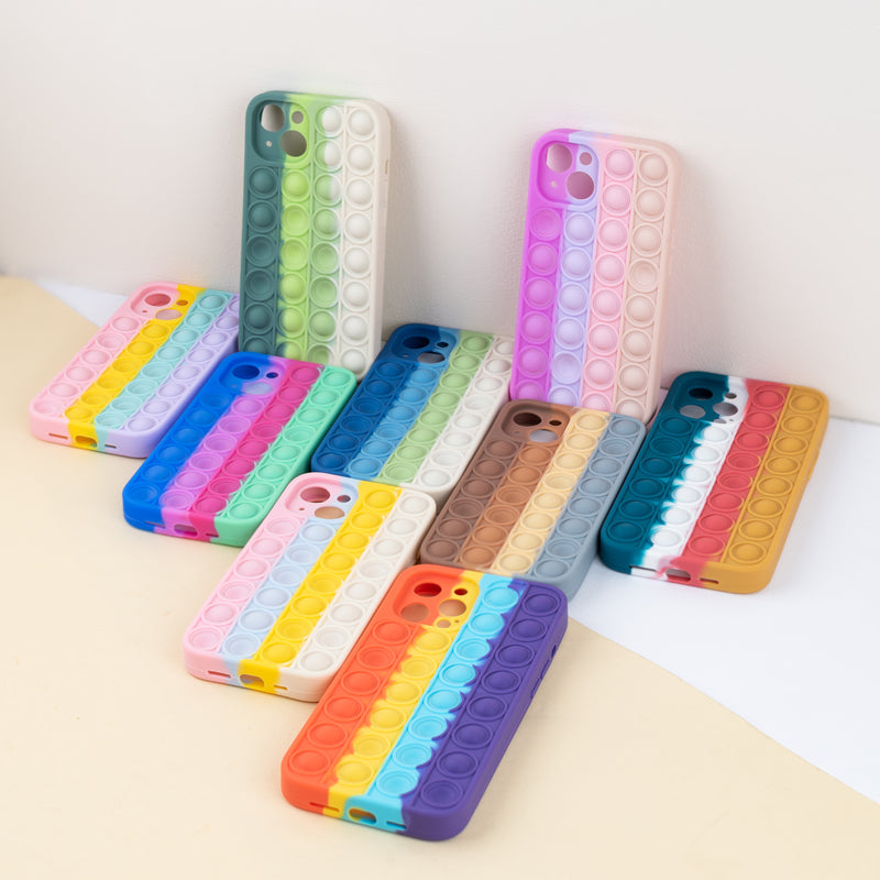 Apple iPhone Cute Pop It Premium Soft Silicone Case Mobile Phone Cases June Trading   