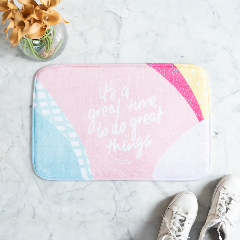 Free-Spirited Print Soft Feel Doormat Doormats June Trading   