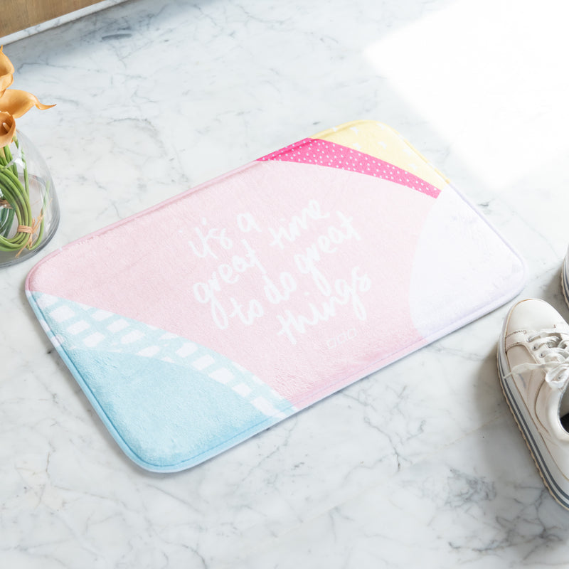 Free-Spirited Print Soft Feel Doormat Doormats June Trading   