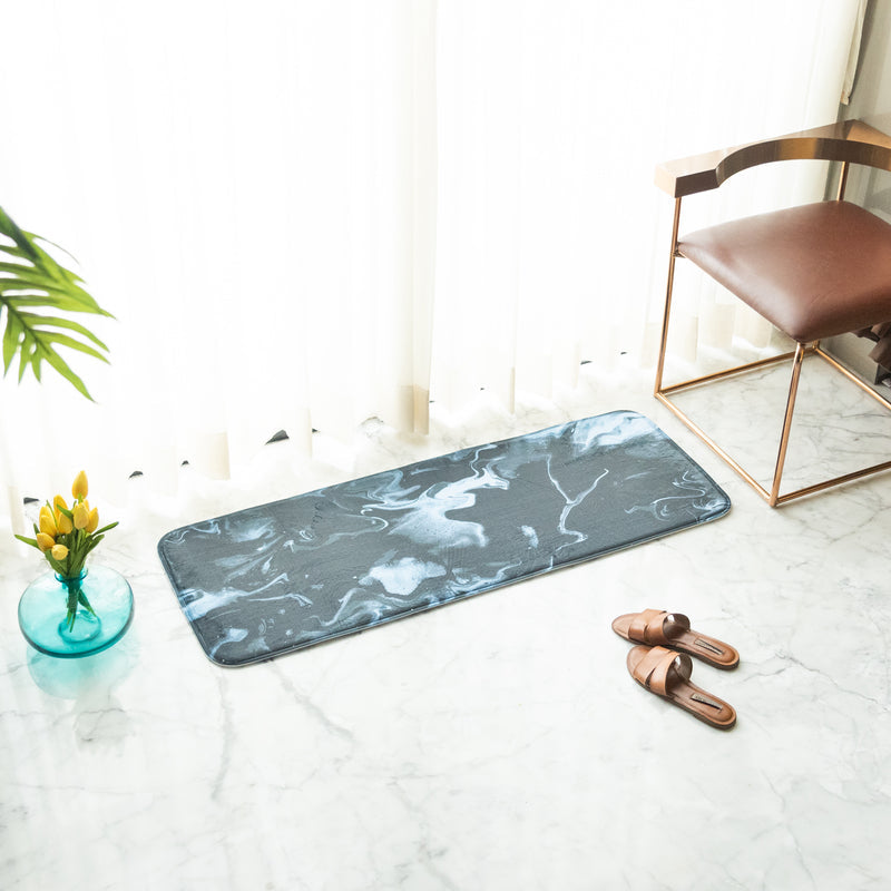 Colour Spill Pattern Soft Feel Long Mat Runner Long Mats June Trading   