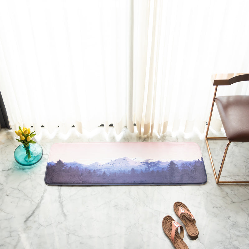 Arctic Mountains Soft Feel Long Mat Runner Long Mats June Trading   