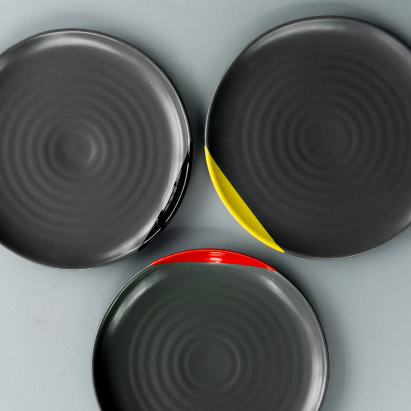 Spiral Two-Hued Dinner Plate (11 Inches) Dinner Plates June Trading   