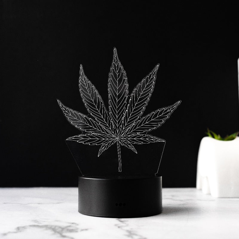 420 Leaf 3D Light 3D Lights The June Shop   