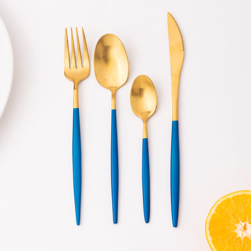 Bleu Cutlery Set Cutlery June Trading   