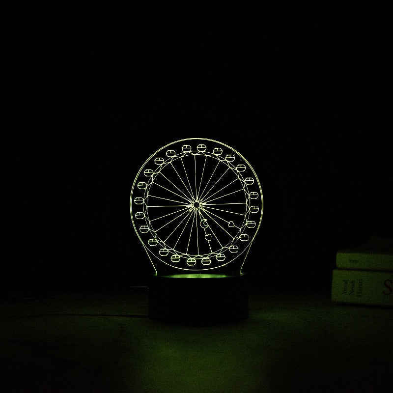 Ferris Wheel 3D Light