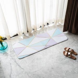 Pastel Shades Soft Feel Long Mat Runner Long Mats June Trading   
