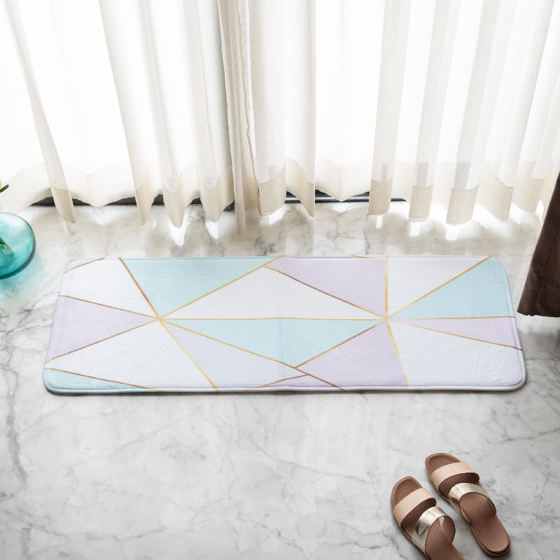 Pastel Shades Soft Feel Long Mat Runner Long Mats June Trading   