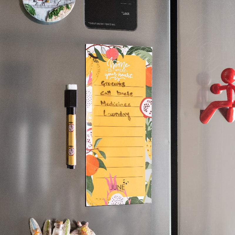 Home Is Where Your Heart Is - Magnetic Board Sheet (Rewritable) Magnetic Board June Trading   