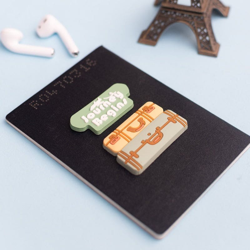 Cute Luggage Stickers Luggage tags June Trading   