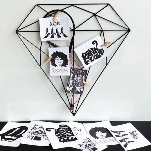 Diamond - Photo Holder Wall Grid Photo Holder Grid June Trading   