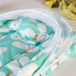 Portable Rabbit Printed Baby Bed Baby Beds June Trading   