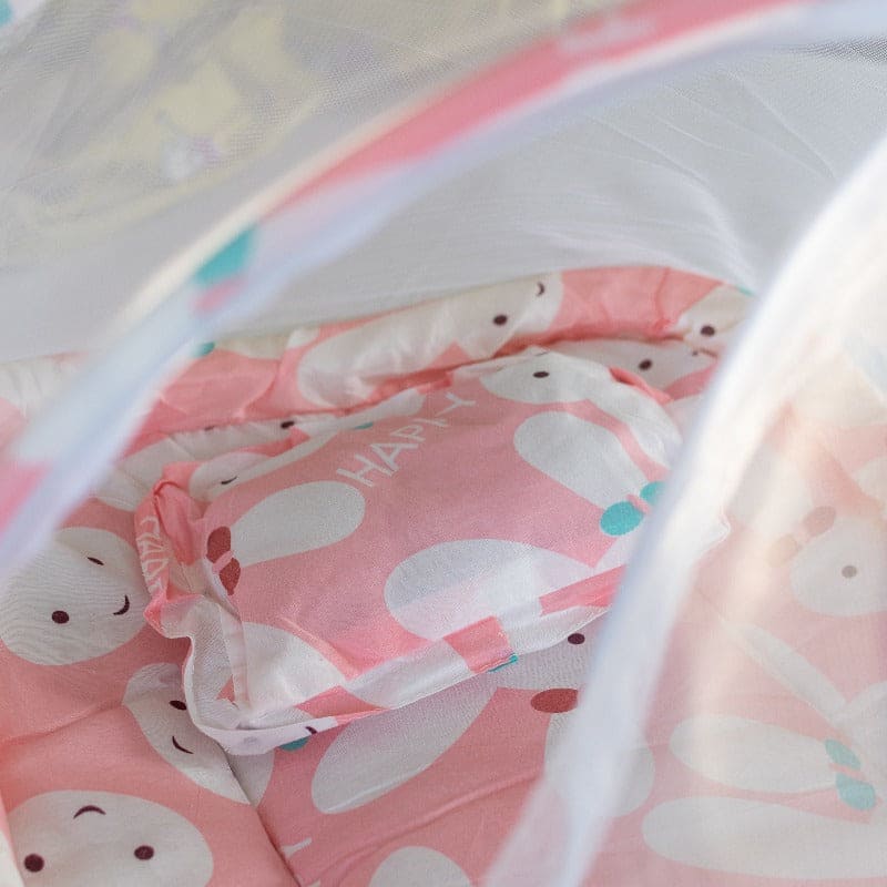 Portable Rabbit Printed Baby Bed Baby Beds June Trading   