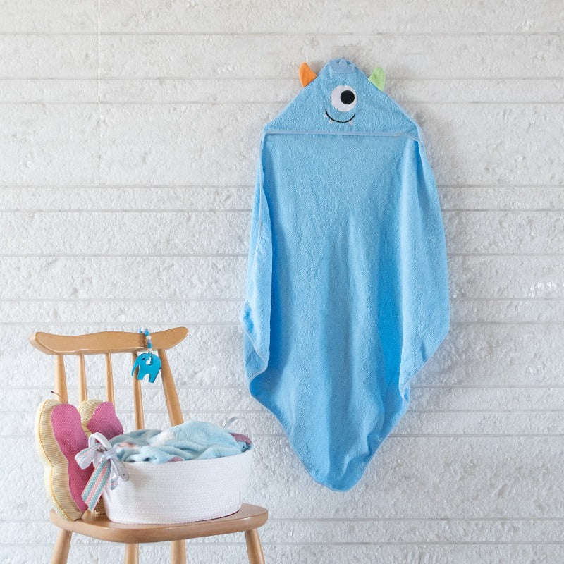Baby Hooded Towel - Monster Baby Towels June Trading   