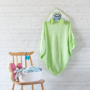 Baby Hooded Towel - Tortoise Baby Towels June Trading   