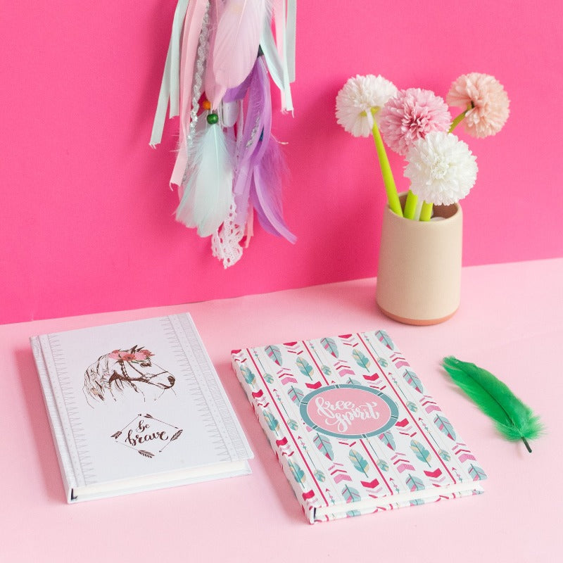 Free Spirit Notebooks (Hard Cover) Notebooks June Trading   