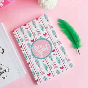 Free Spirit Notebooks (Hard Cover) Notebooks June Trading Free Spirit (Blank Pages)  