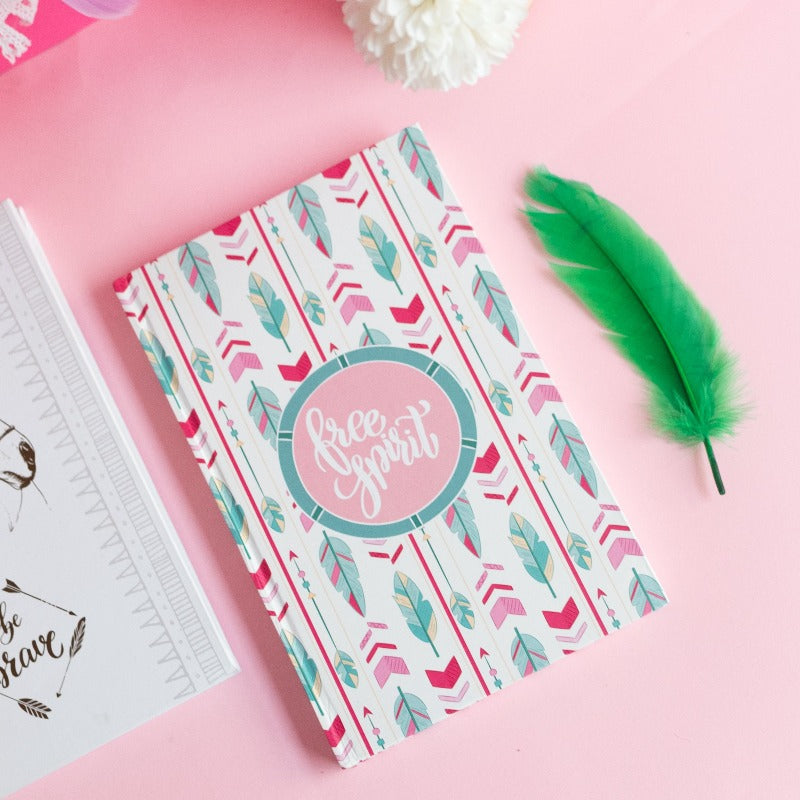 Free Spirit Notebooks (Hard Cover) Notebooks June Trading Free Spirit (Blank Pages)  