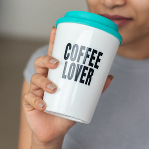 MOTIVATIONAL QUOTES - TRAVEL COFFEE MUG (LARGE) Sippers June Trading   