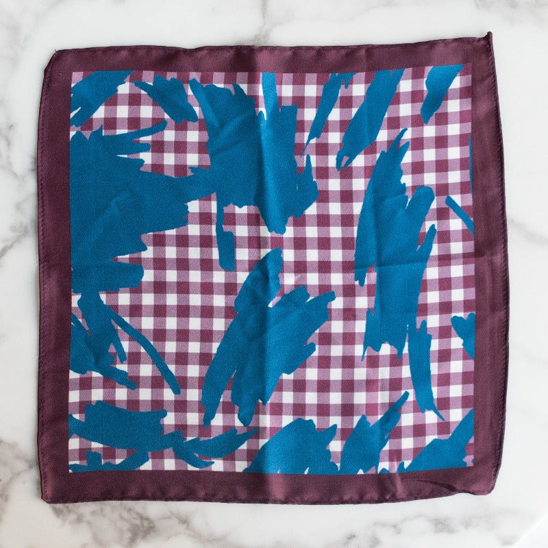 Abstract Print - Pocket Squares (Set of 2) Pocket Squares The June Shop   