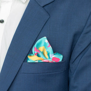 Lips and Rocket Print - Pocket Squares (Set of 2) Pocket Squares June Trading   