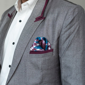 Abstract Print - Pocket Squares (Set of 2) Pocket Squares The June Shop   