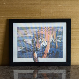 Fierce Tiger - 3D Photo Frame Photo Frames June Trading   