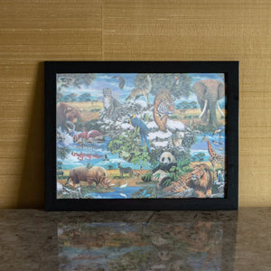 Animals in Jungle - 3D Photo Frame Photo Frames June Trading   