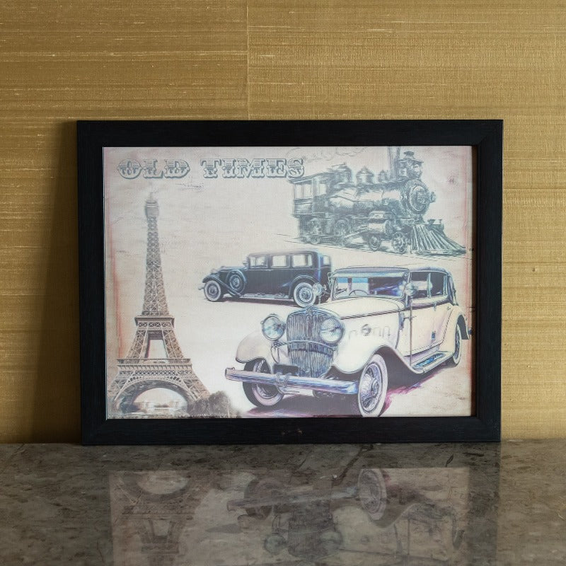 Vintage Cars - 3D Photo Frame Photo Frames June Trading   