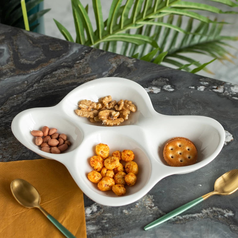 4 Part Snack Dish