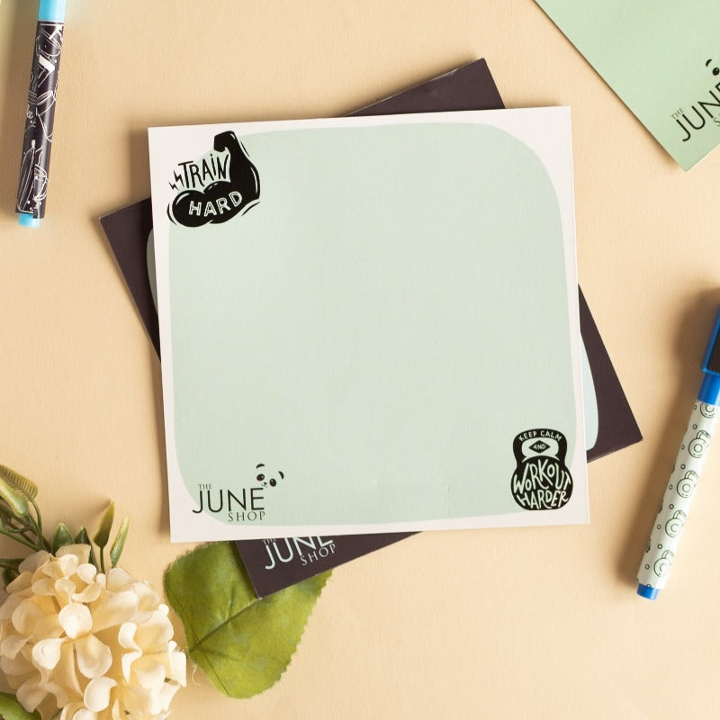 Train Hard - Magnetic Board Sheet (Rewritable)