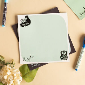 Train Hard - Magnetic Board Sheet (Rewritable) Magnetic Board June Trading   