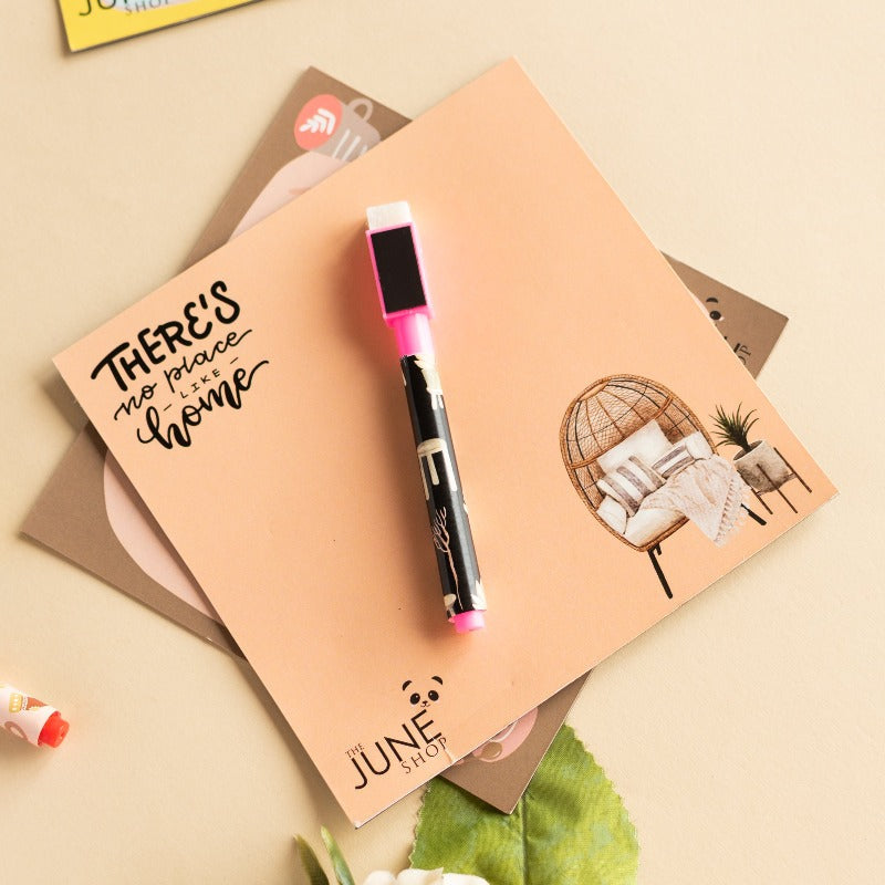 There's No Place Like Home - Magnetic Board Sheet (Rewritable) Magnetic Board June Trading   