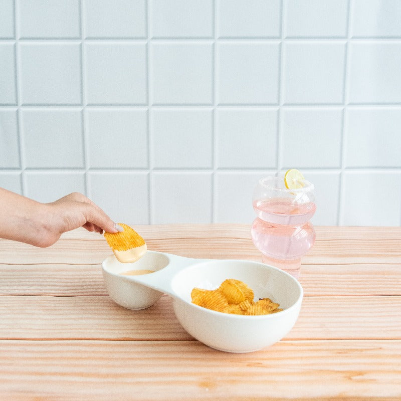 Chip & Dip Serving Bowl