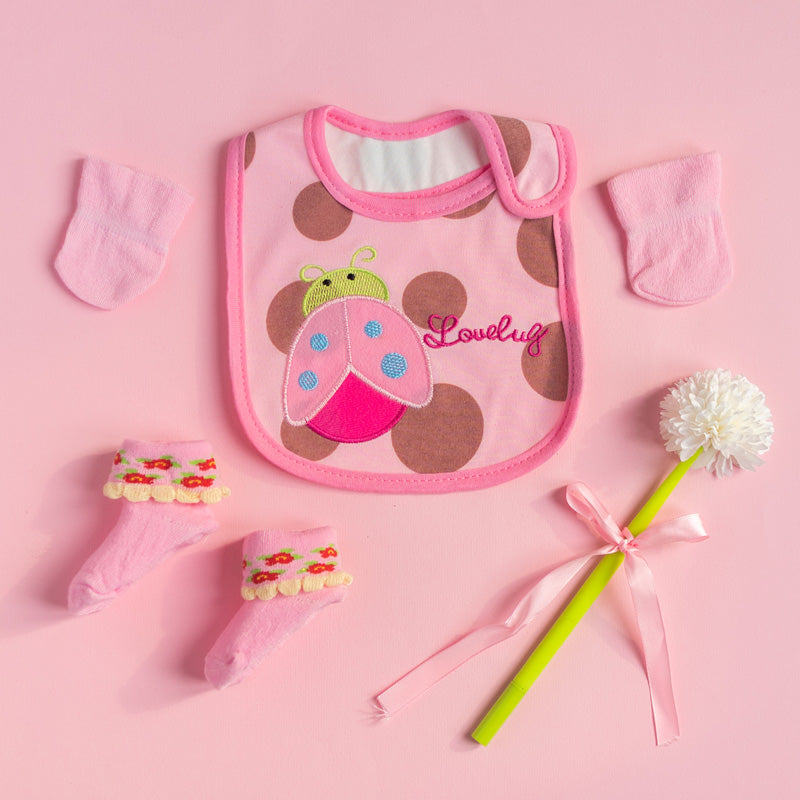 Lovebug - Bib Gift Set Baby Gift Set June Trading   