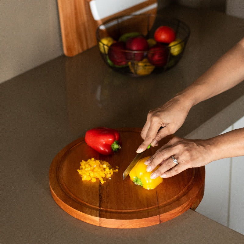 Round Over The Counter Chopping Board