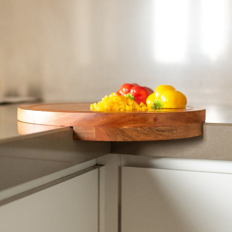 Round Over The Counter Chopping Board Chopping Board June Trading   