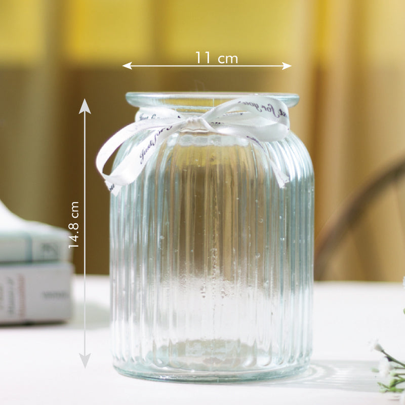 Florentine Solid Colour Glass Vase Vases June Trading   