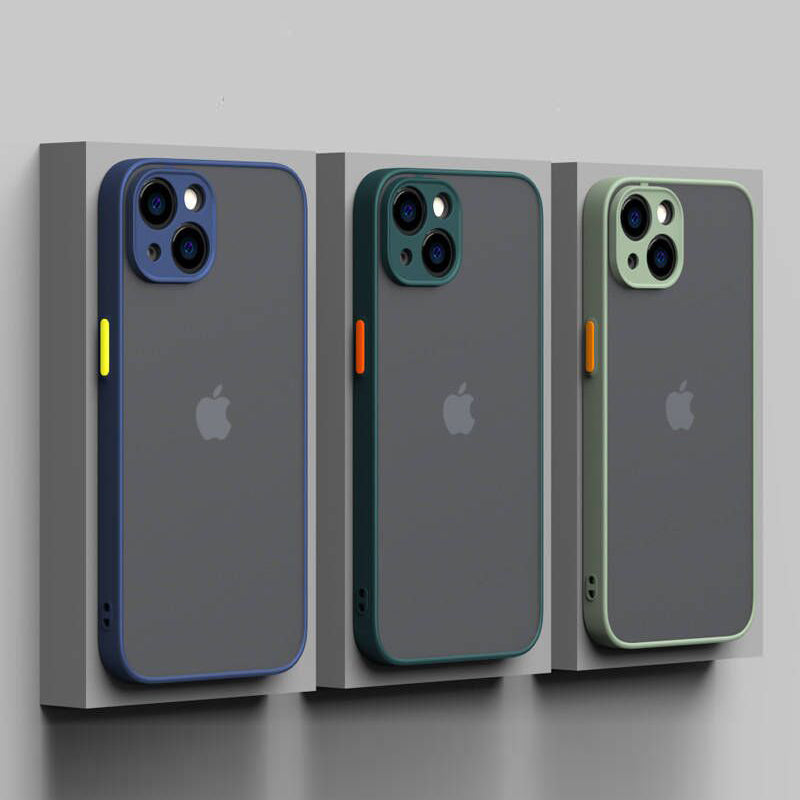 Acrylic Edge With Frosted Back Apple iPhone 13 Pro Cover iPhone 13 Pro June Trading   
