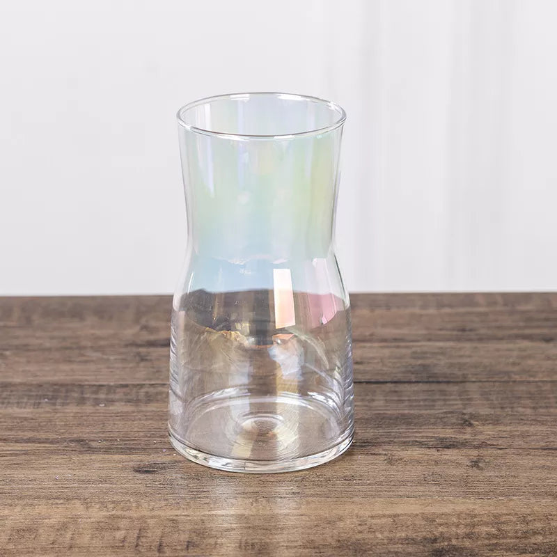 Iridescent Carafe Glass Vase Vases June Trading   