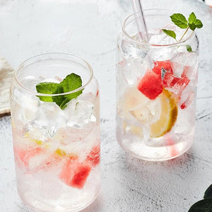 Can Shaped Glass - Set of 2 Glasses June Trading   