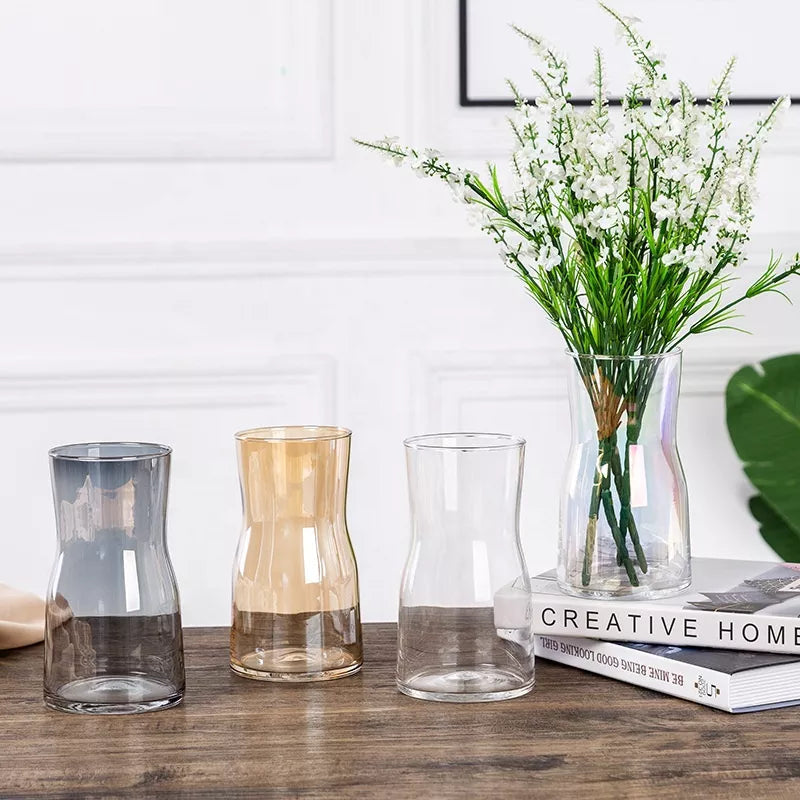 Iridescent Carafe Glass Vase Vases June Trading   