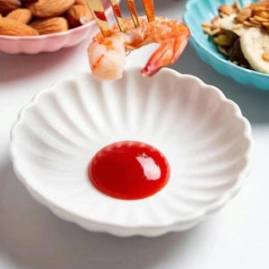 Wave Textured Small Plate Serving Plates June Trading   