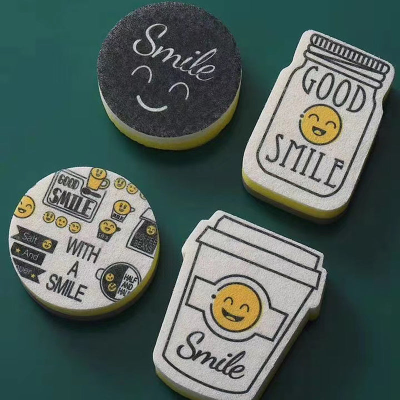 Smile Dish Washer - Set of 4 Dish Washer June Trading   