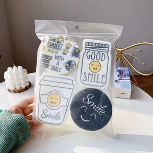 Smile Dish Washer - Set of 4 Dish Washer June Trading   