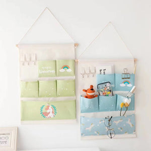 Unicorn Hanging Organizer (6 Pockets) Hanging organisers June Trading   