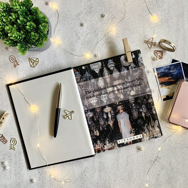 Globetrotter- Hardbound Notebook Notebooks Pipa Box   