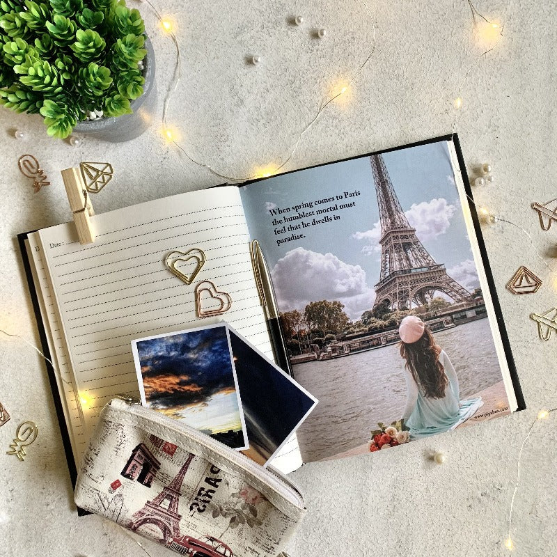 Globetrotter- Hardbound Notebook Notebooks Pipa Box   